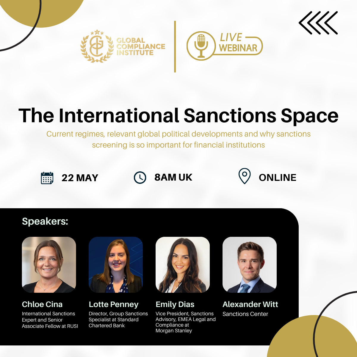 The International Sanctions Space - Current regimes, relevant global political developments and why sanctions screening is so important for financial institutions