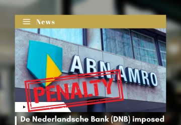 Fine for ABN AMRO Bank 